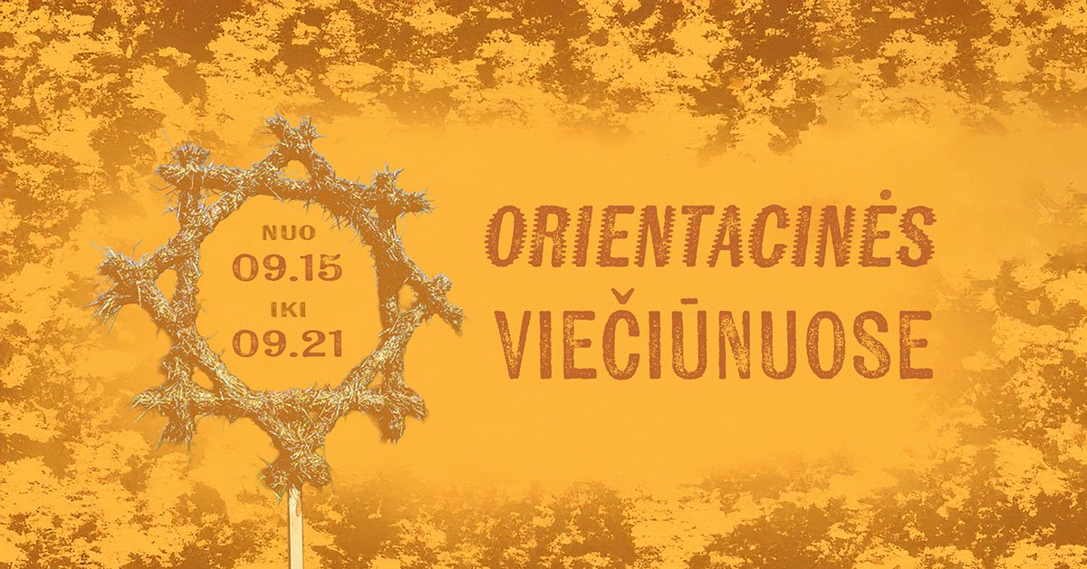 You are currently viewing Orientacinį žaidimą Viečiūnuose galima išbandyti iki pat rugsėjo 21 d.